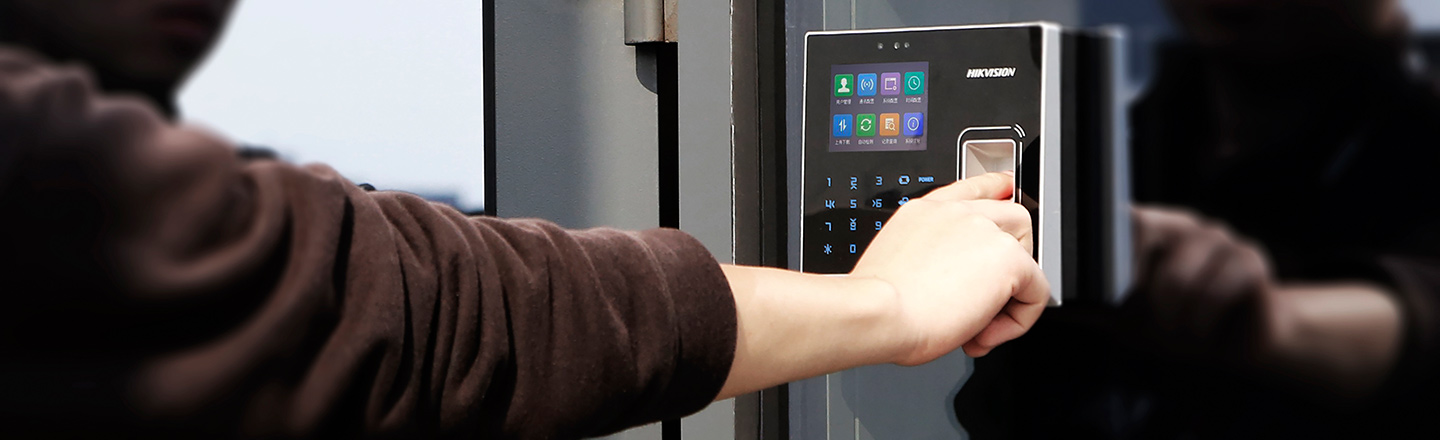 Hikvision fingerprint top access control